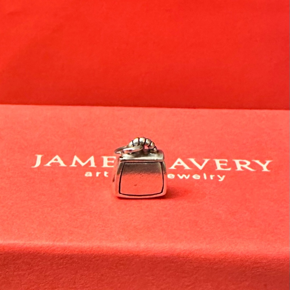 Retired James Avery purse bag 👛 charm - Picture 4 of 6